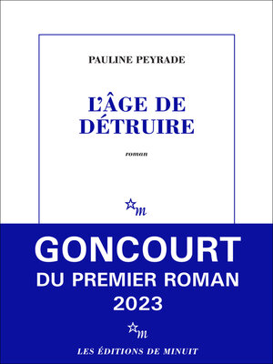 cover image of L'Âge de détruire